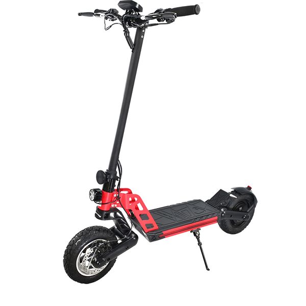 

eu warehouse]10inch 48v 1200w electric scooter 50km/h off road electric kick scooter foldable patinete electrico