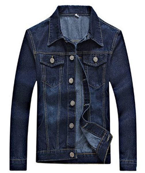 

mens autumm designer jeans jackets pocket fashion button homme clothing long sleeve motorcycle suit casual apparel, Black;brown