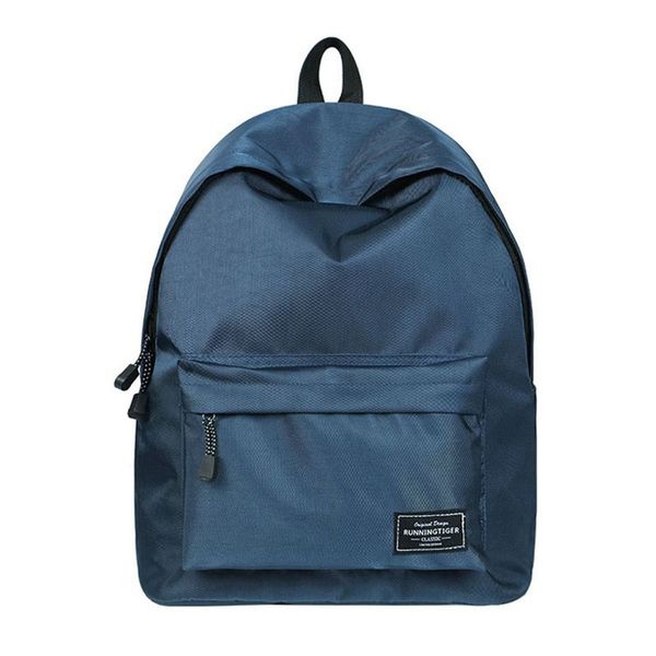 

backpack for girls fashion classic blue polyester women college student cute school bag for girls bookbag shoulder bag daypack