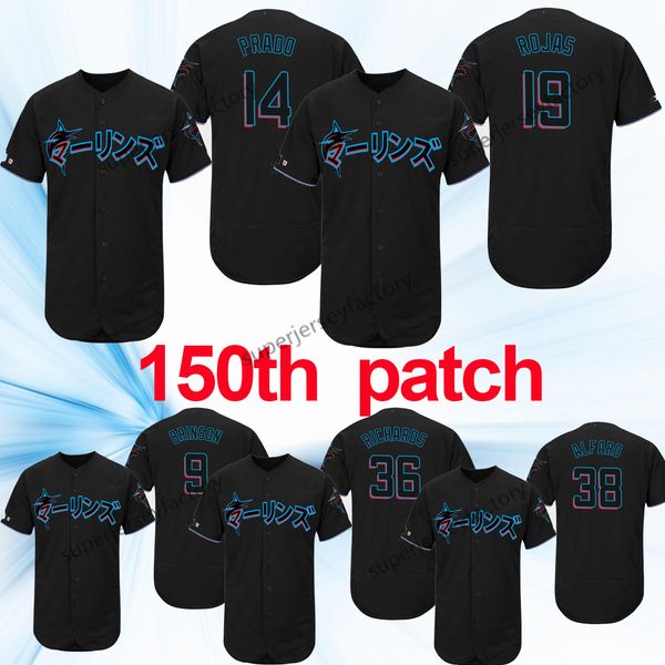 

Miami 2019 Asian Heritage Month Starlin Castro Lewis Brinson Martin Prado Brian Anderson Miguel Rojas Jose Urena Marlins Baseball Jerseys