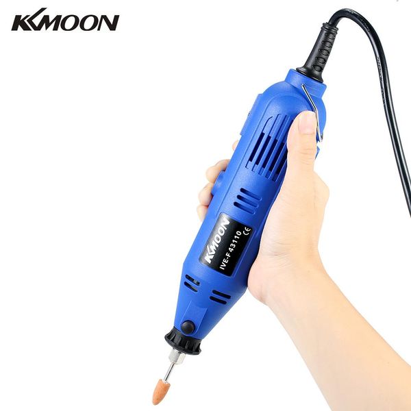 

kkmoon professional handheld 6-speed electric angle grinder polishing machine with 35pcs accessories for drilling engraving