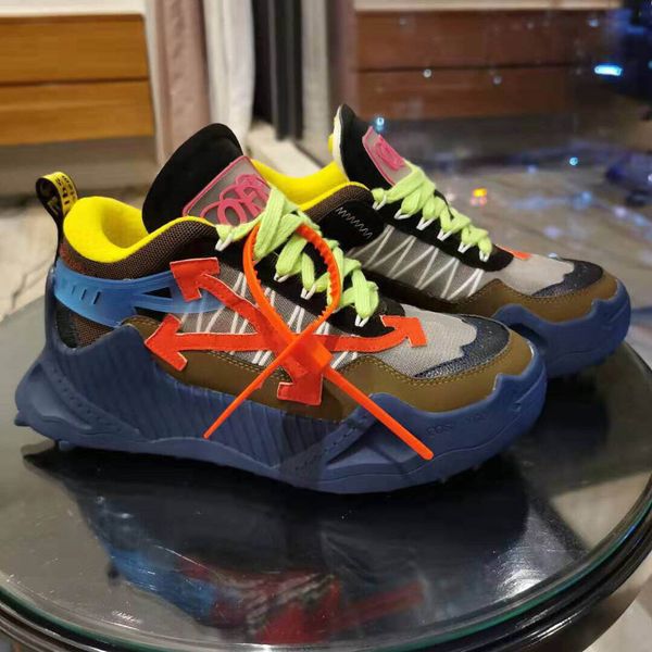 

2020 new arrivel platform sneakers deep blue comfortable leather with non-slip sole design luxury brands joggers tennis shoes#1f, Black