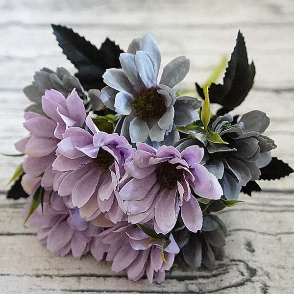 

искусственные цветы свадебные украшения партии bridal поддельные смоделированы растения 5 branch