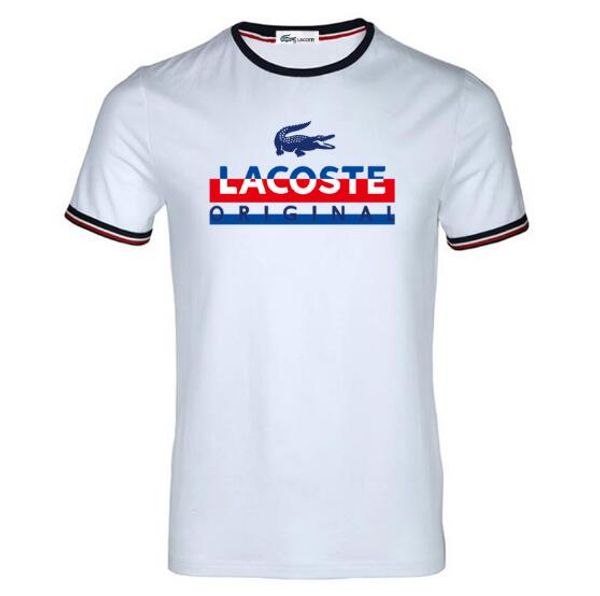 

2019 new fashion leisure letter men breathable comfortable short sleeve cotton anti-pilling anti-shrink t-shirt.there are five colors, White;black