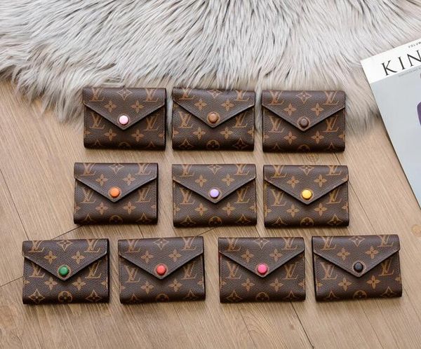 

Мульти стиль классические модные аксессуары для мужчин и женщин дизайнеры сцепления бумажник кожаный бумажник пресбиопия кошелек сращивание сумка для ключей