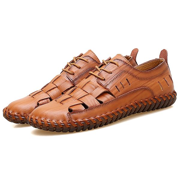 

sale for zapatillas summer zapatos mens masculino sapato 2020 shoe man comfortable mens new informales cuero sapatos hombre de, Black