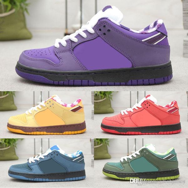 

purple lobster diamond su fashion designer star sole running casual sports shoes concepts x sb dunk low skateboard sneakers size 5.5-11