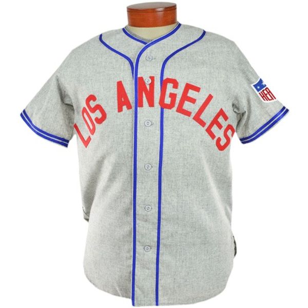 

Los Angeles 1942 Road Jersey 100% Stitched Embroidery Logos Vintage Baseball Jerseys Custom Any Name Any Number Free Shipping