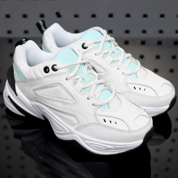 

m2k tekno chunky casual shoes men women white black orange beige platinum tint phantom olive grey mens designer sneakers