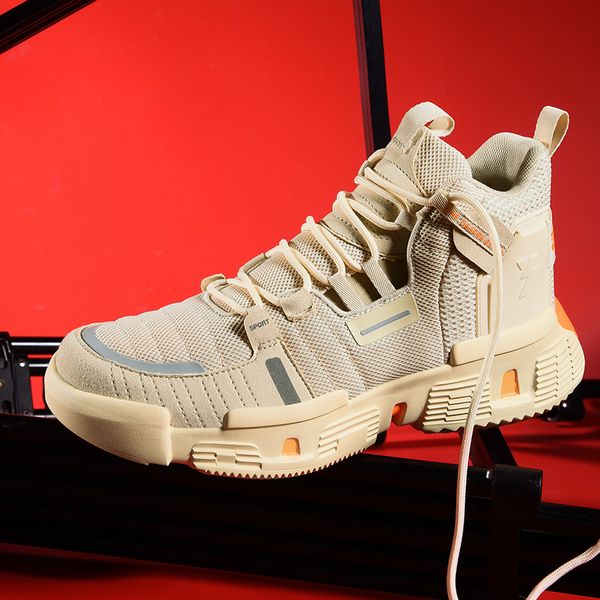 

big size 39-46 men's sports running shoes full new tide shoes increased wear-resistant sports cushioning sneakers sport