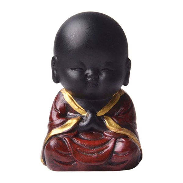 

resin buddha statue monk figurine tea pet decorative ornaments