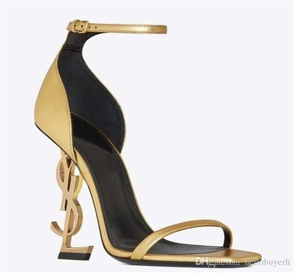 

desinger luxury heel designer wedding shoes women high heel sandals slingbacks designer gladiator sandals high heels pumps shoes 10cm, Black