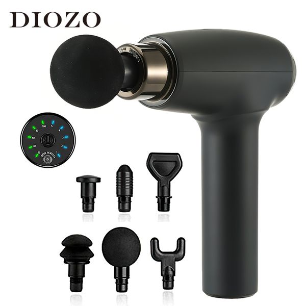 

электрический мышечный массажер терапия массажный пистолет body shaping 5-speed adjustabledeep vibraion расслабление мышц