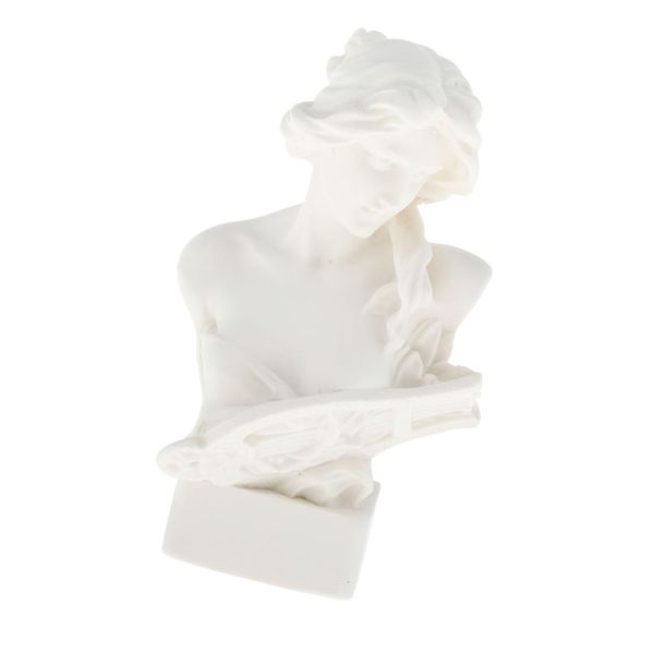 

1/12 dollhouse miniature woman sculpture and statue sculpted figurine model for house decoration