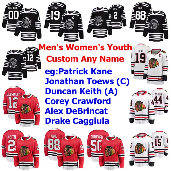 

chicago blackhawks jerseys womens david kampf jersey dominik kubalik andrew shaw brandon saad alex nylander hockey jerseys custom stitched, Black;red