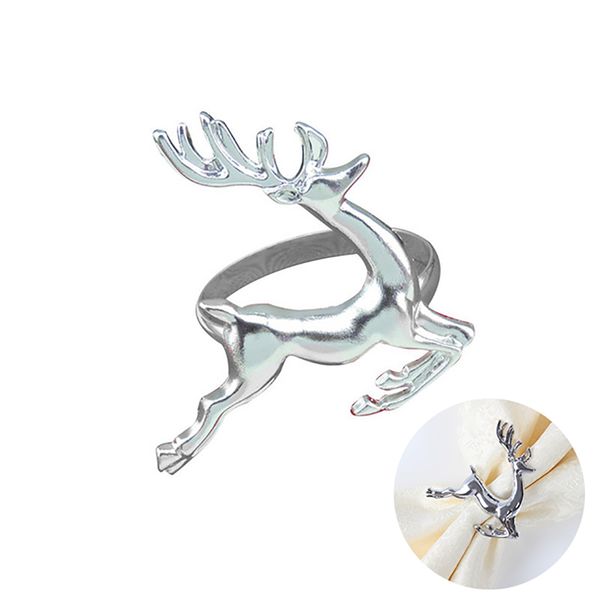 

modern chic napkin rings elk shape holiday napkin ring for christmas festivals dinner parties weddings receptions or everyday us