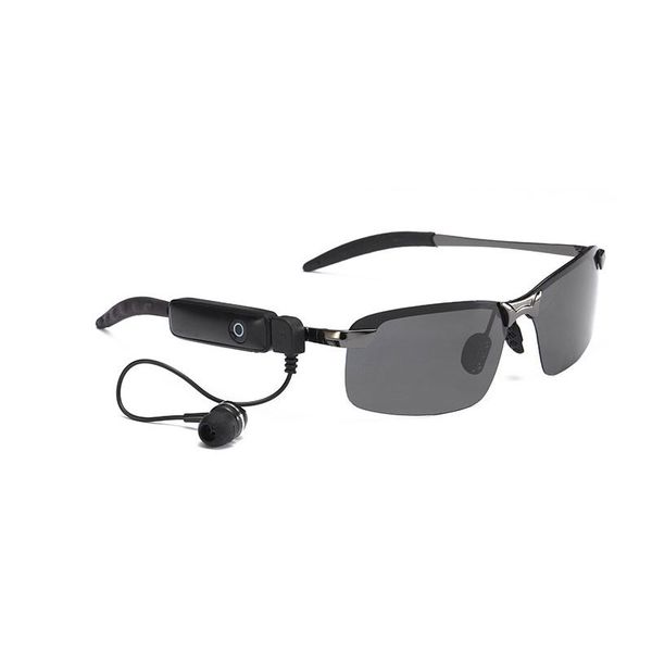

new sunglasses headset smart wear glasses wireless bluetooth headset handsheadset applicable to ios android phone all mobile phones, White;black