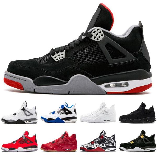 

bred white cement 4 4s iv what the cactus jack cool grey mens basketball shoes denim blue womens retro sports shoes size 36-47