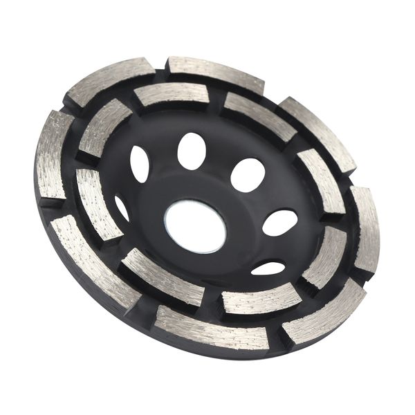

115 / 125mm double-row diamond grinding disc metalworking cutting tool