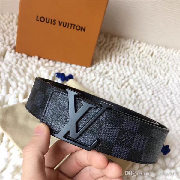 

2019 luxury black belt men's design belt fashion men's belt wholesale ing, Black;brown