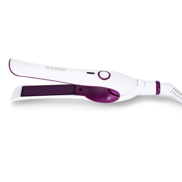 

km - 1025 professional mini ceramic hair straightener, Black