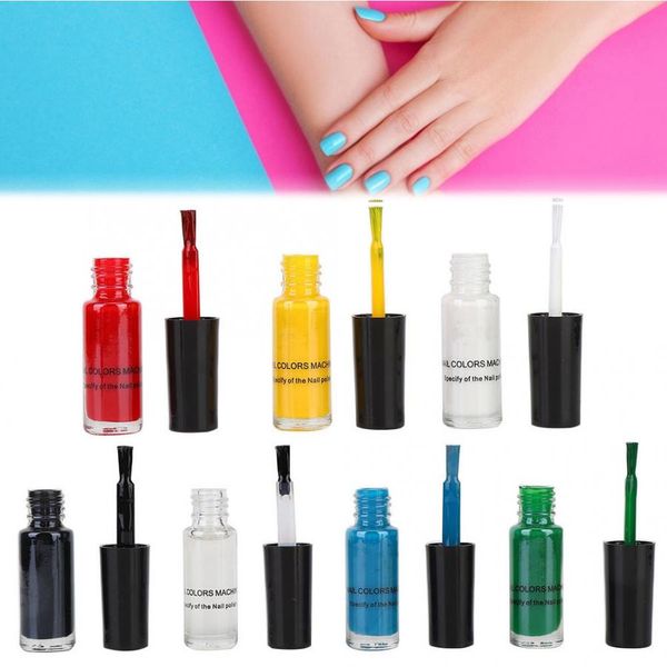 

7pcs/set nail polish kit non-toxic fast dry diy nail art manicure tool art