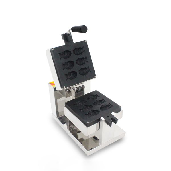 

большеглазая рыба машина вафли большие глаза рыбы поворотный вафельница создатель taiyaki вафельная воробей сжигание сжигание кита машины