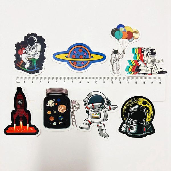 

stickers kids toys lapmotorcycle space unicorn sticker scrapbook skateboard graffiti waterproof stickers pack 50pcs/lot