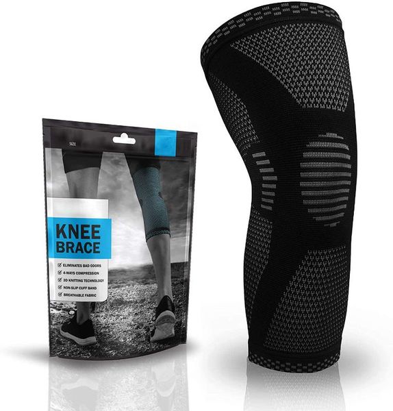 

knee brace compression sleeve with strap for support & pain relief for meniscus tear arthritis running basketball mcl men