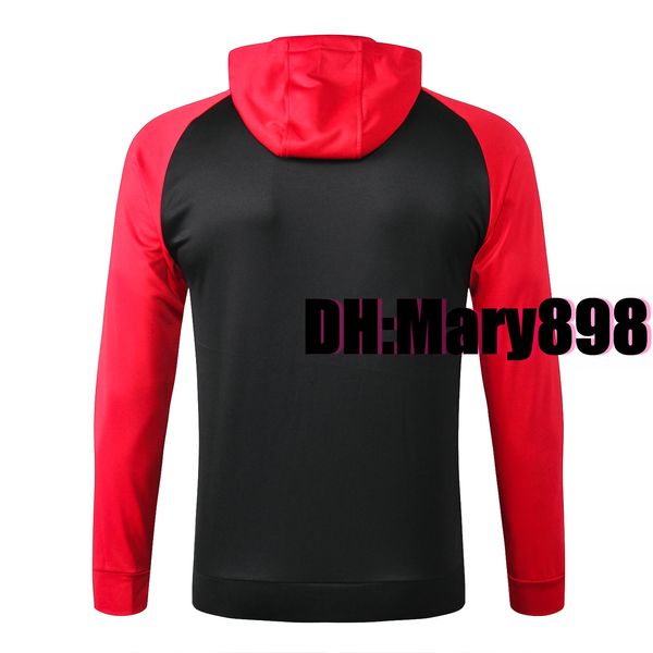 

any men hooded training jacket windbreaker soccer jersey training suit kits / need to contact inquiry whether there is inventory, Black