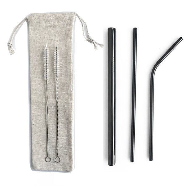 

drinking straws a set of reusable 304 stainless steel