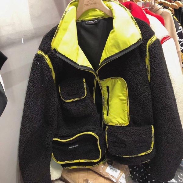 

женская куртка повседневная мода куртка размер s  l удобная теплая wsj000#112514 shopping05, White;black