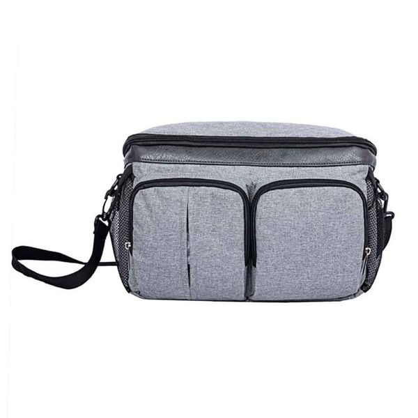 

outdoor portable multi pockets baby stroller easy clean wear resistant storage bag hanging organizer hands oxford cloth