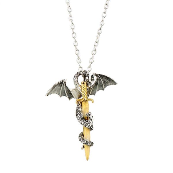 

2019 erkek kolye fashion rock fashion luminous necklace simple atmosphere men's necklace jewelry 1345#1, Golden;silver