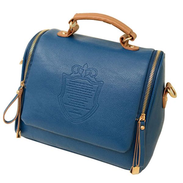 

fashion women handbag synthetic leather vintage stamping shield camera satchel shouder bags messenger cross body bag