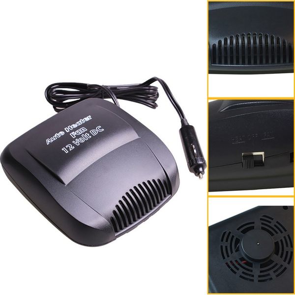 

car heater with cold switch windshield defroster dual use large area wind rapid warm electric heater fan new