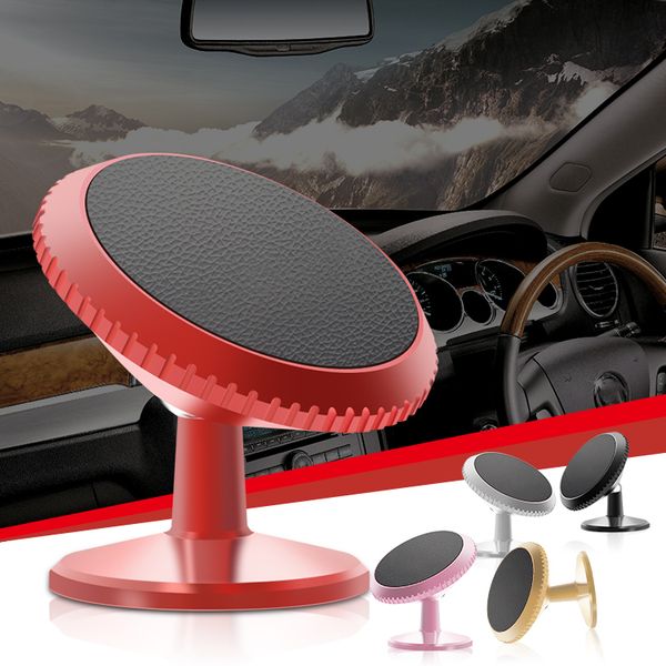 

new arrival small szie mobile phone stand holder 360 degree rotating car phone holder magnetic tall glasses aluminium phone holder
