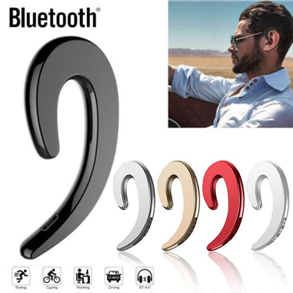 Yeni Y-12 Spor Kablosuz Bluetooth Kulaklık Stereo Kulaklık Kemik Iletim Bluetooth kulaklıklar için Mic Ile iPhone XS MAX XR X 8 7 artı