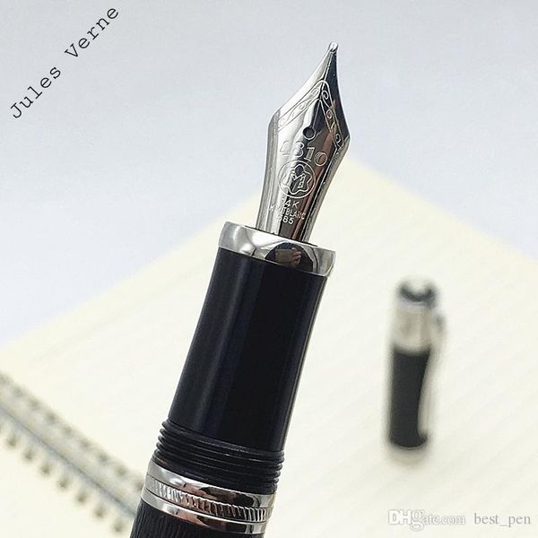 

высококачественная перьевая ручка iraurita luxury black mb великий писатель жюль верн, ограниченная серия, перьевая ручка 14873/18500