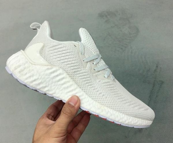 

2019 new alphaboost system m running shoes men women original brand designer fast breathable mesh sprot shoes size36-45, White;red