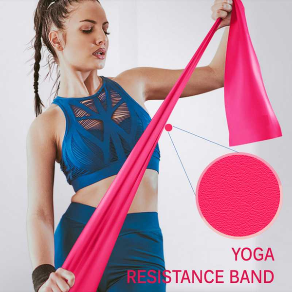 

fitness exercise resistance bands rubber yoga elastic band 150cm -180cm loop rubber for gym training