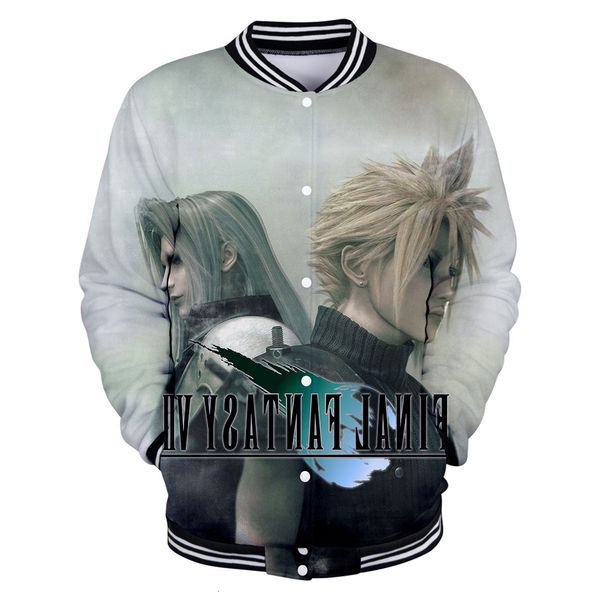

hoodies 2019 end fantasy 7: 3d baseball clothes hoodie, Blue;black