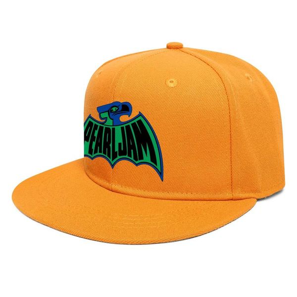 

pearl jam eagle logo flat brim baseball cap designer vintage trucker hats pearl jam american revolution music skull logo star ma, Blue;gray