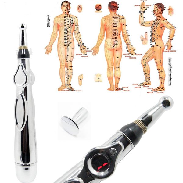 

2019 newst electronic acupuncture pen electric meridians laser therapy heal massage pen meridian energy relief pain tools