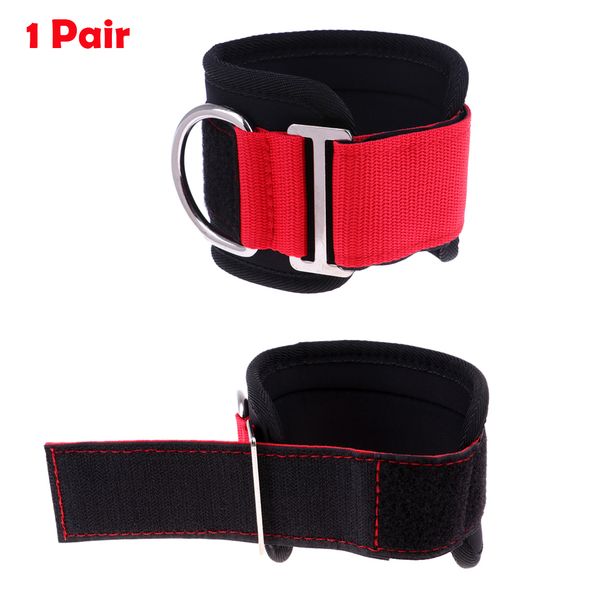 

2 pieces fitness ankle strap leg gym cable attachment leg
