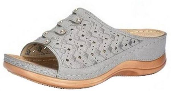 

yeeloca 2020 summer open toe comfy sandals super soft orthopedic low heels walking un5462, Black