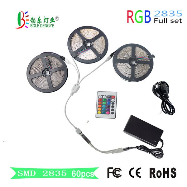 

flexible rgb led strip light 5050 5m 10m ip20 led light rgb leds tape led ribbon flexible mini ir controller dc12v ad