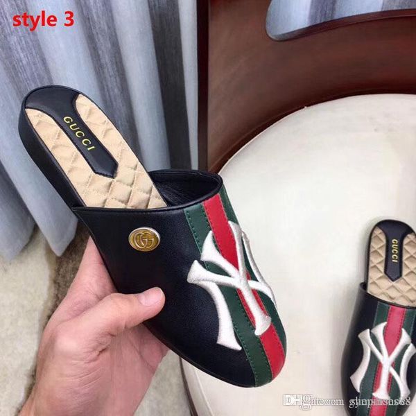 

luxury womens sandals designer leather half slipper superstar jelly sandals classic embroidery flat beach shoes of size 35-41, Black