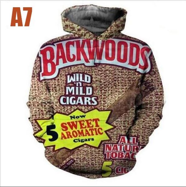 

new fashion backwoods honey berry crewneck sweatshirts women/men casual hoodies funny foods 3d print pullovers rs05, White;black