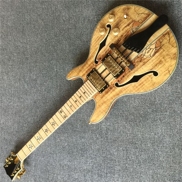 

new style,jazz electric guitar,gold color hardware,6 stings gitaar,vibrato system,real ps electric guitars